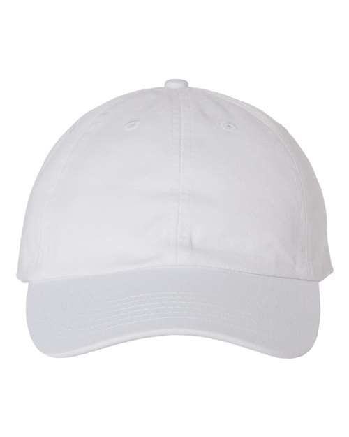 Custom Embroidered Dad Hats - 100% Cotton 6-Panel Twill Cap with Adjustable Enclosure.