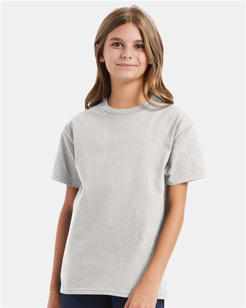 Custom Embroidered - Hanes - Youth Authentic T-Shirt - 5450