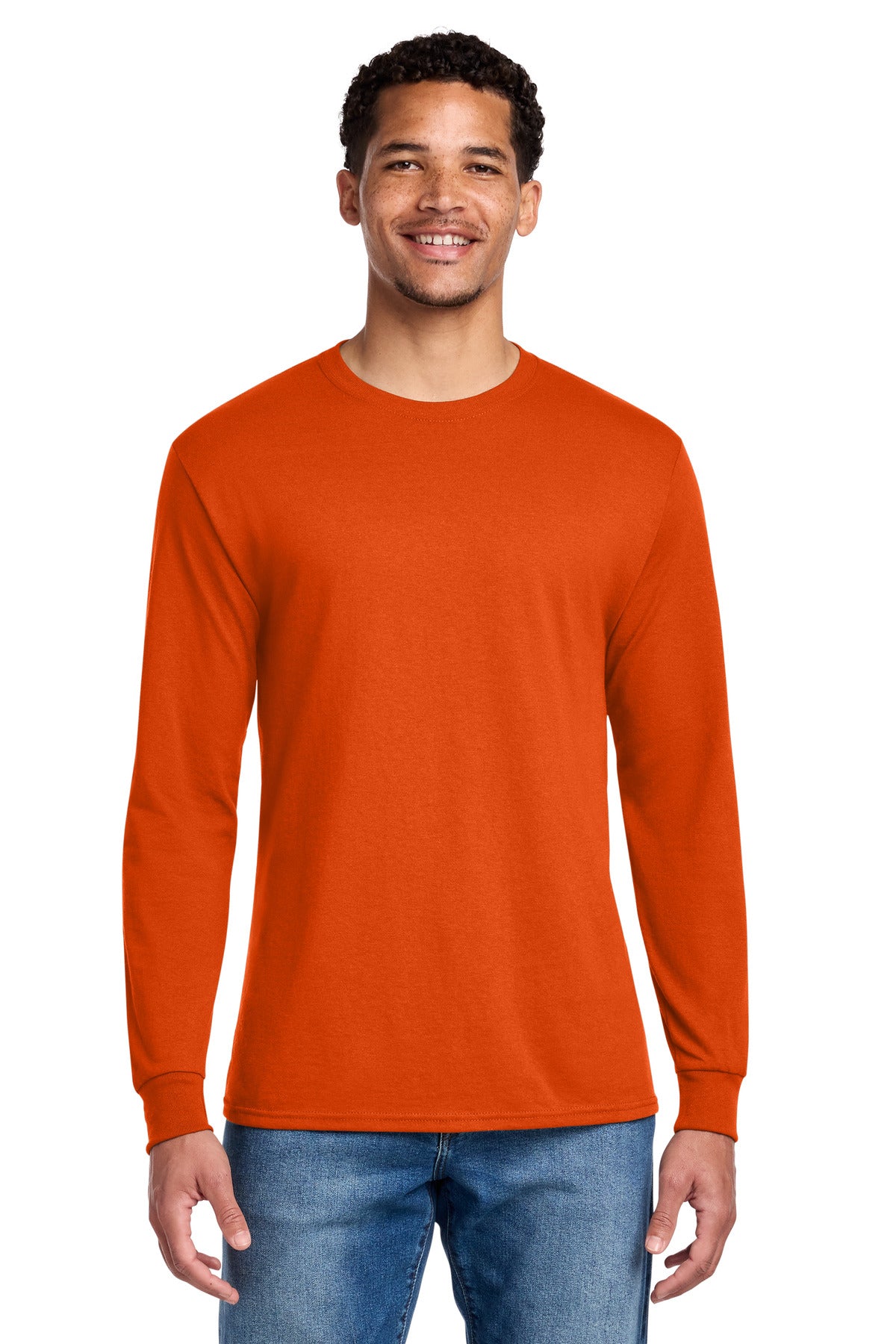 Custom Embroidery or DTF Print - Jerzees ® - Dri-Power ® 50/50 Cotton/Poly Long Sleeve T-Shirt. 29LS