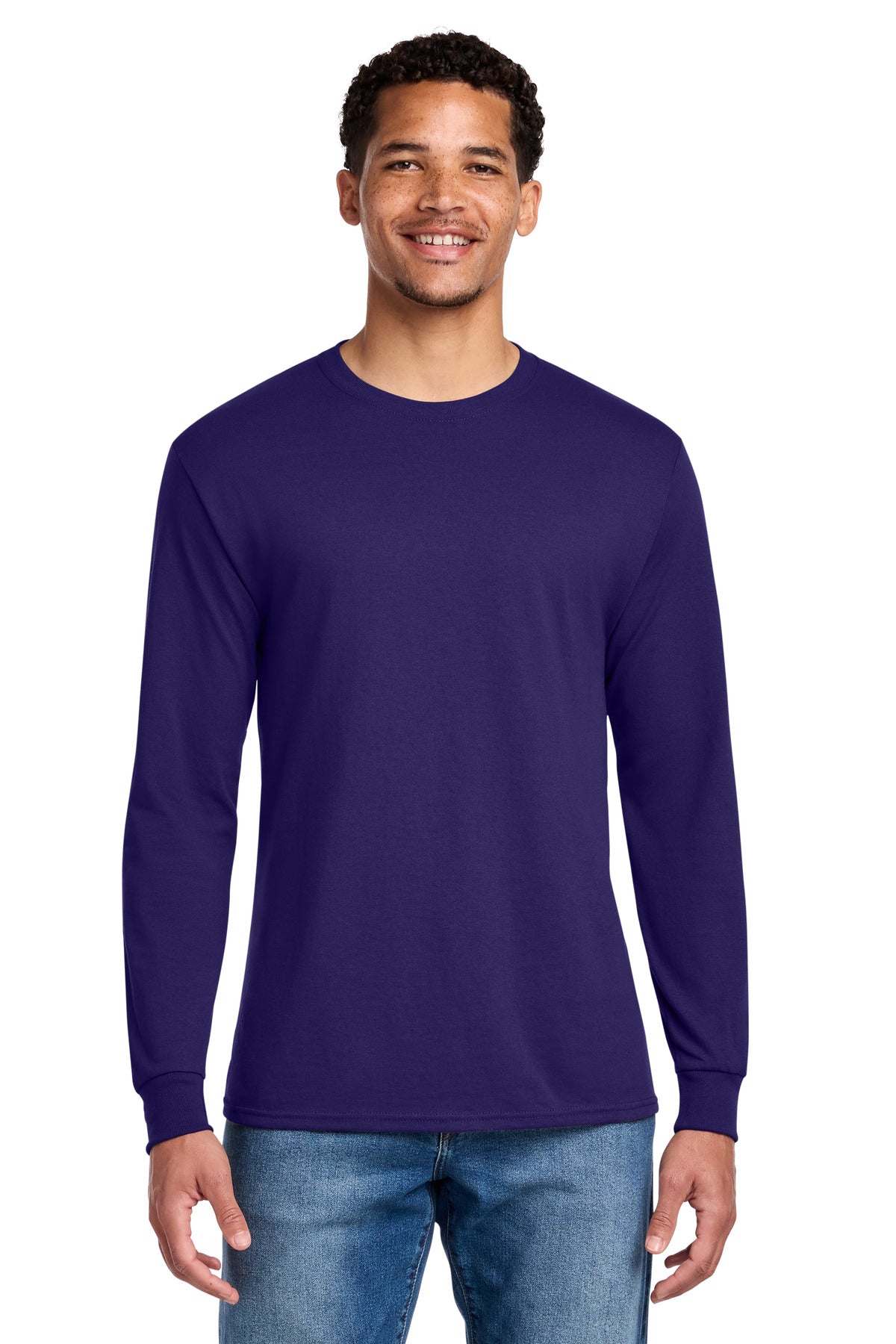 Custom Embroidery or DTF Print - Jerzees ® - Dri-Power ® 50/50 Cotton/Poly Long Sleeve T-Shirt. 29LS