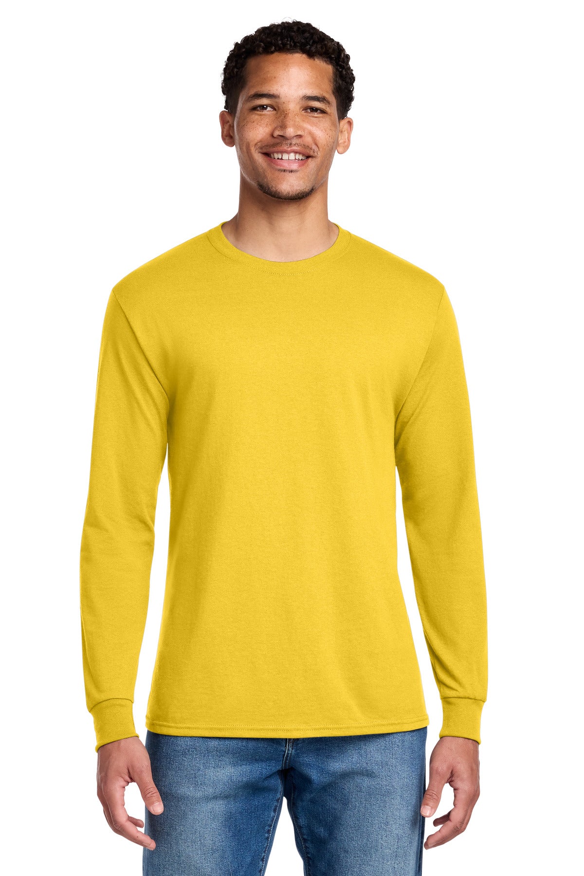 Custom Embroidery or DTF Print - Jerzees ® - Dri-Power ® 50/50 Cotton/Poly Long Sleeve T-Shirt. 29LS