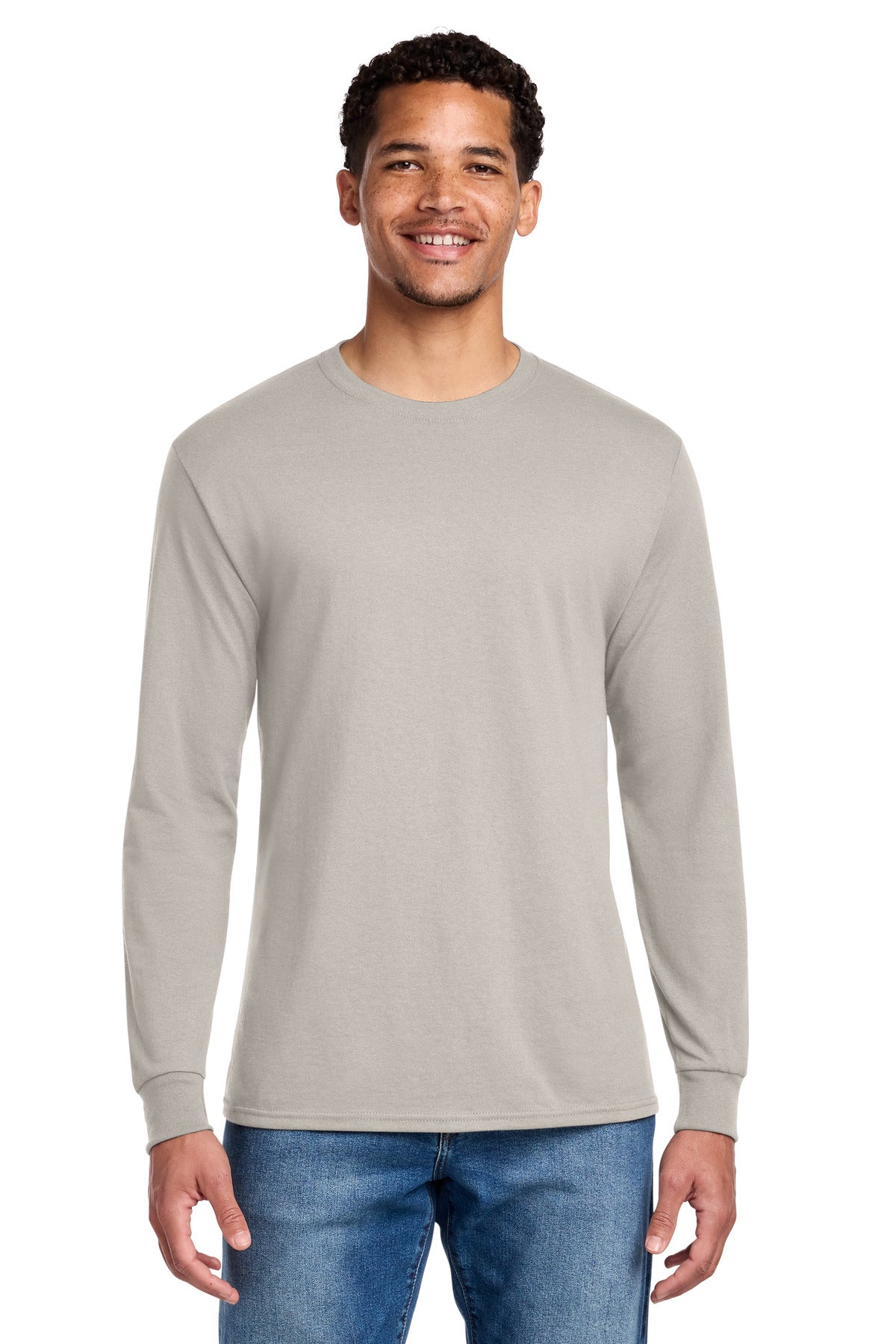 Custom Embroidery or DTF Print - Jerzees ® - Dri-Power ® 50/50 Cotton/Poly Long Sleeve T-Shirt. 29LS