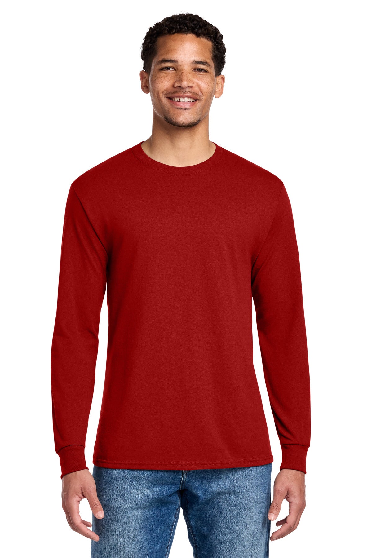Custom Embroidery or DTF Print - Jerzees ® - Dri-Power ® 50/50 Cotton/Poly Long Sleeve T-Shirt. 29LS