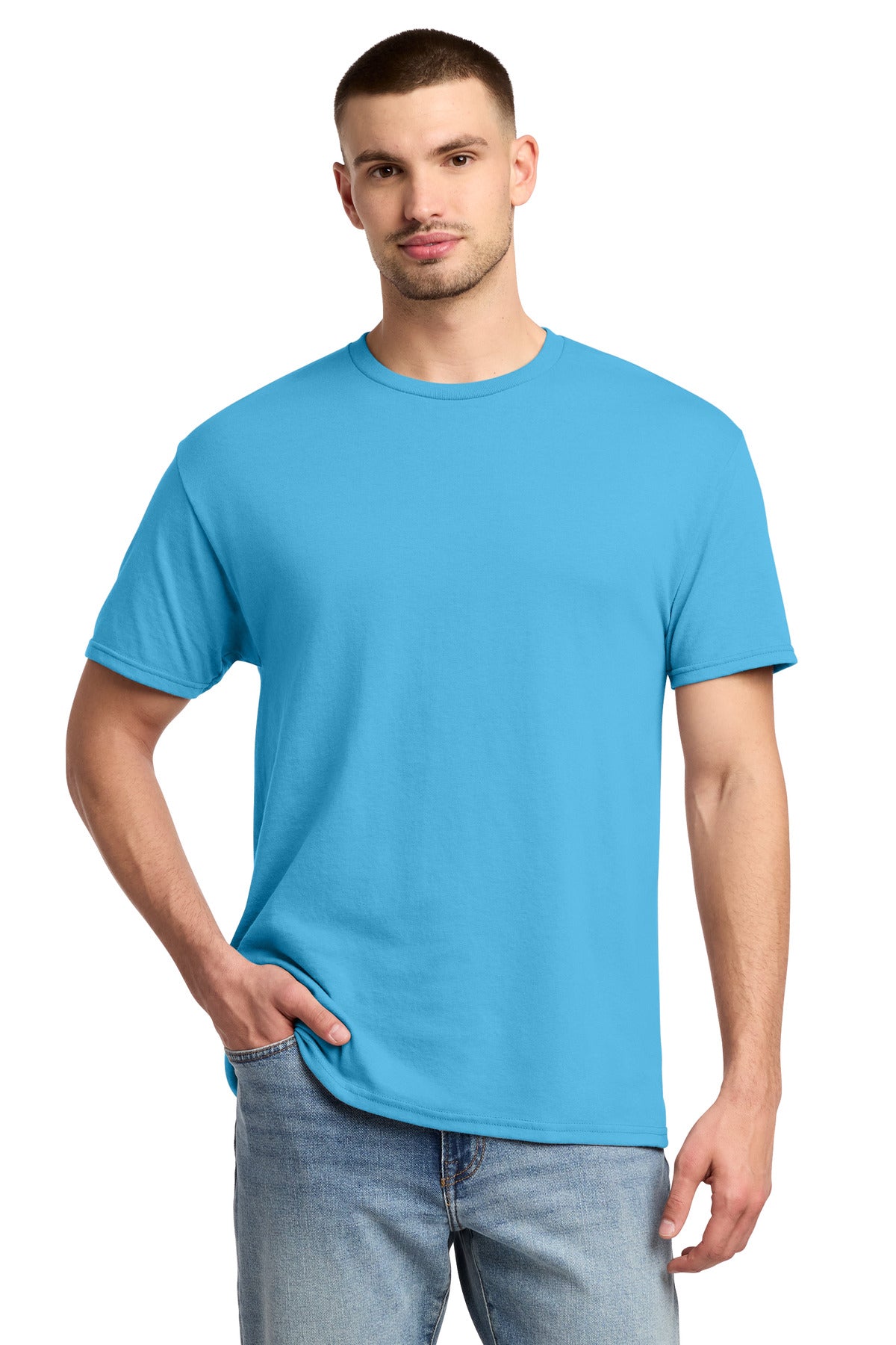 Custom Embroidery or DTF Print - Jerzees ® - Dri-Power ® 50/50 Cotton/Poly T-Shirt. 29M