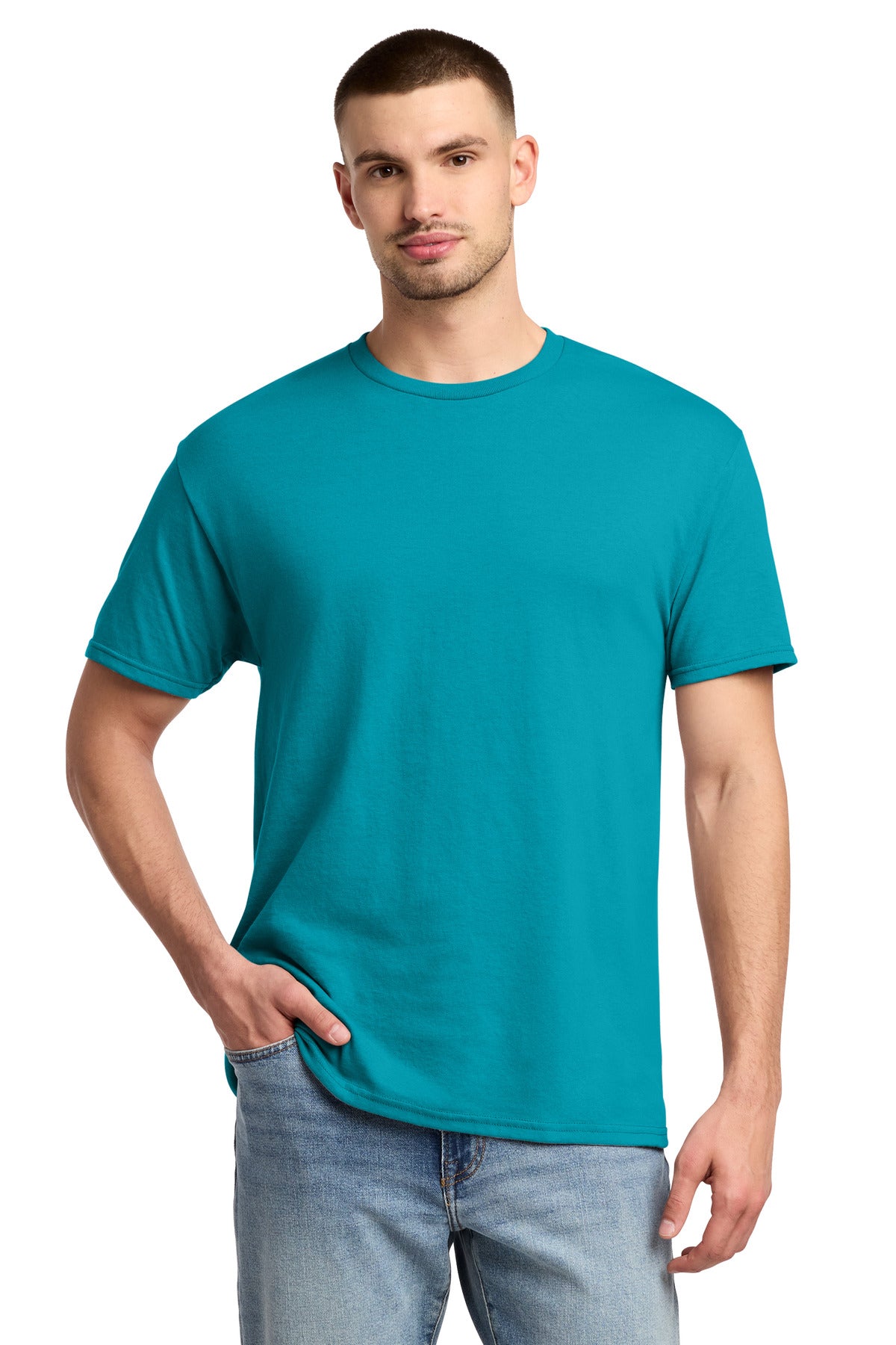 Custom Embroidery or DTF Print - Jerzees ® - Dri-Power ® 50/50 Cotton/Poly T-Shirt. 29M