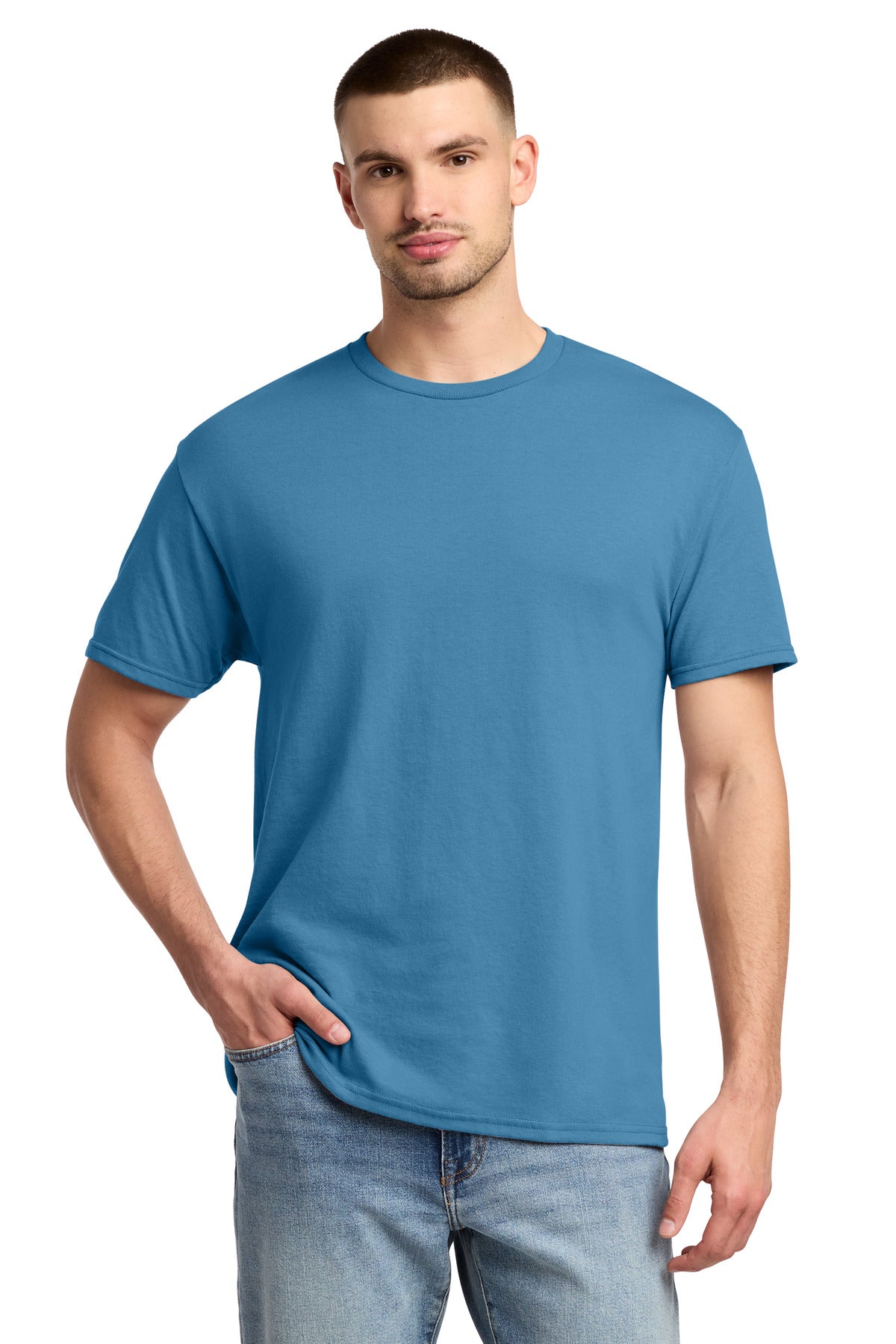 Custom Embroidery or DTF Print - Jerzees ® - Dri-Power ® 50/50 Cotton/Poly T-Shirt. 29M