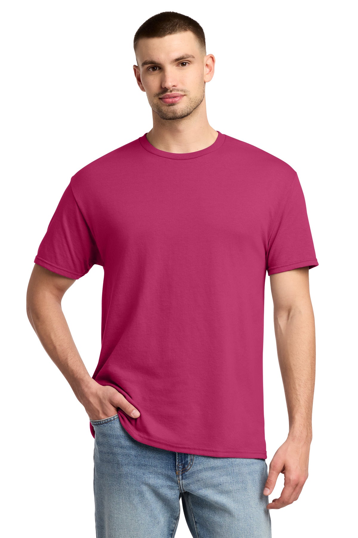 Custom Embroidery or DTF Print - Jerzees ® - Dri-Power ® 50/50 Cotton/Poly T-Shirt. 29M