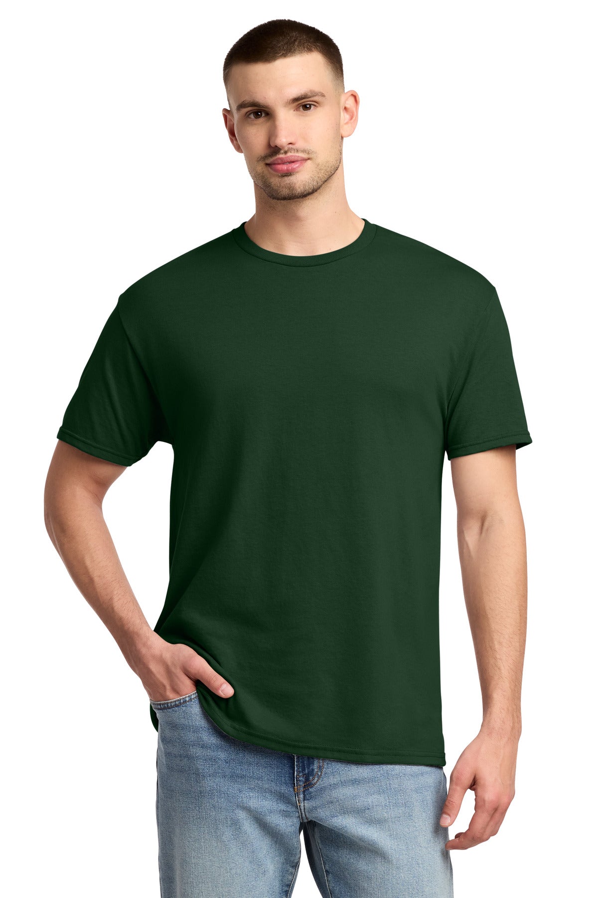 Custom Embroidery or DTF Print - Jerzees ® - Dri-Power ® 50/50 Cotton/Poly T-Shirt. 29M