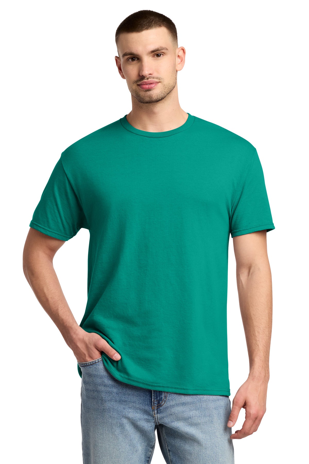 Custom Embroidery or DTF Print - Jerzees ® - Dri-Power ® 50/50 Cotton/Poly T-Shirt. 29M