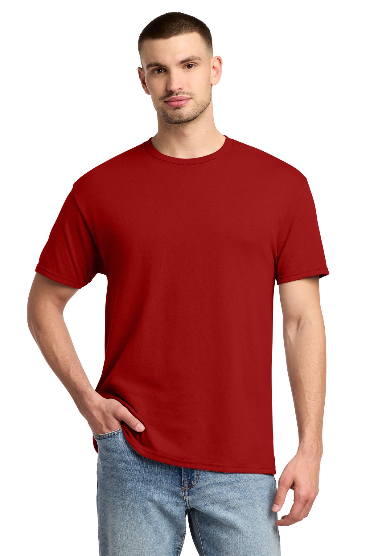 Custom Embroidery or DTF Print - Jerzees ® - Dri-Power ® 50/50 Cotton/Poly T-Shirt. 29M