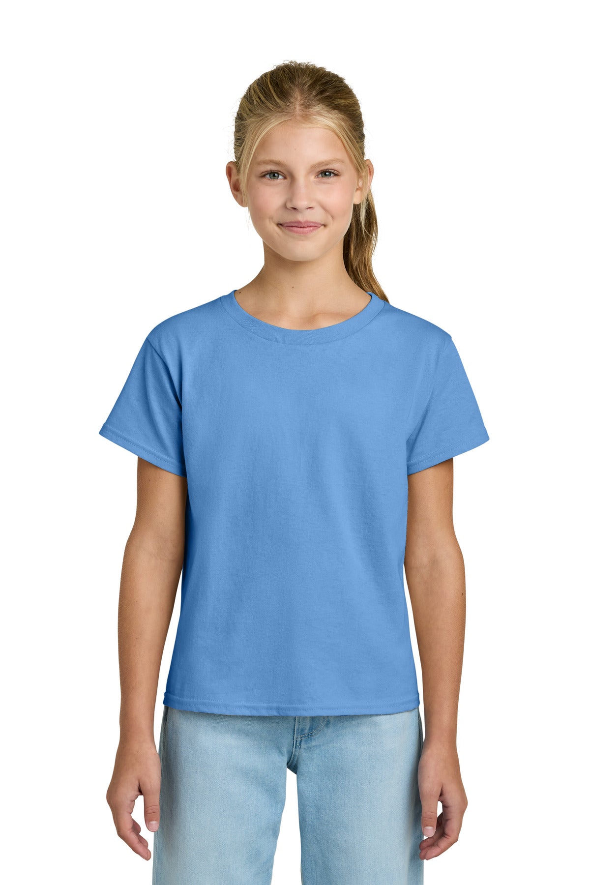Custom Embroidered or DTF Printed - Gildan ® Youth Light Cotton Tee 3000B