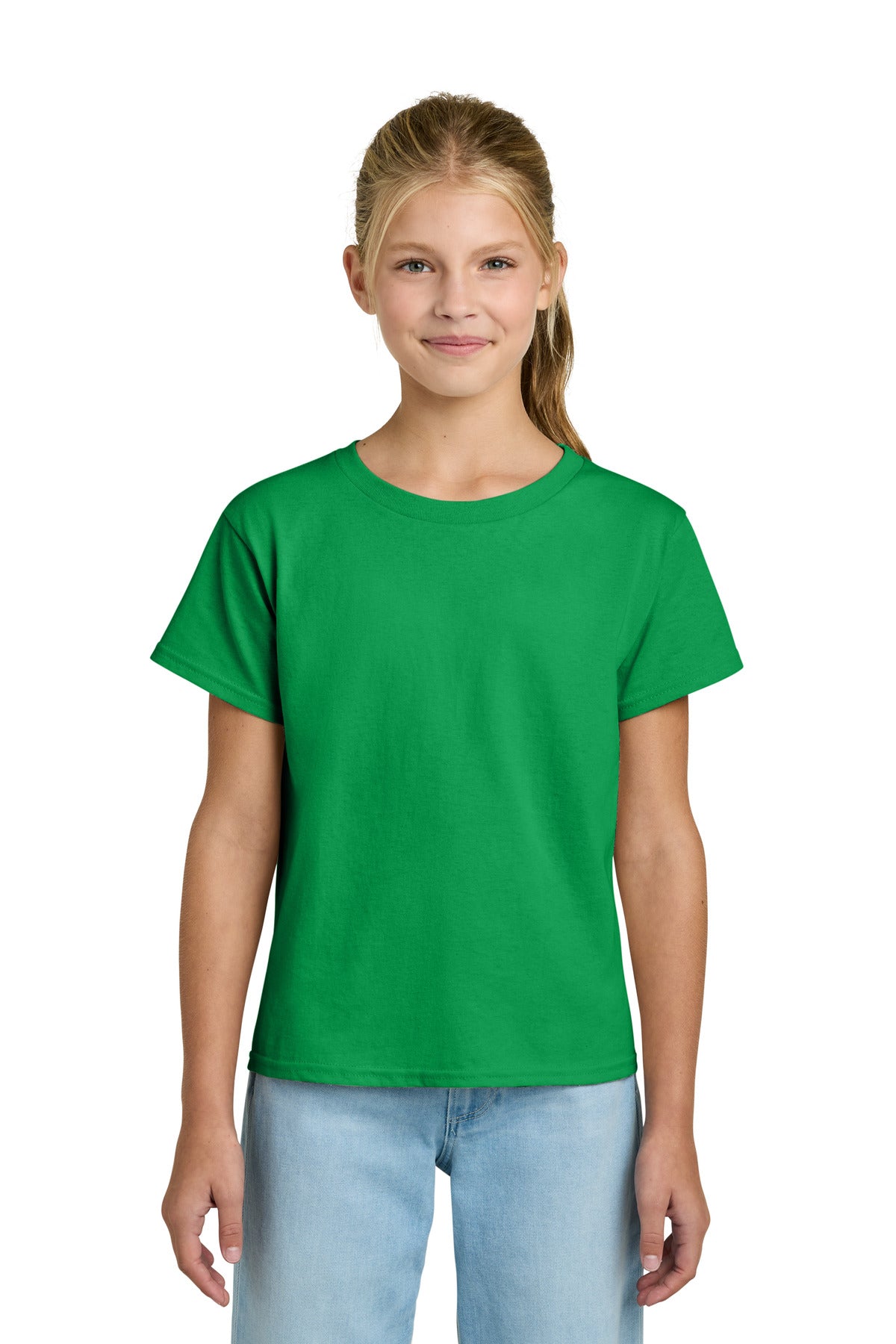 Custom Embroidered or DTF Printed - Gildan ® Youth Light Cotton Tee 3000B