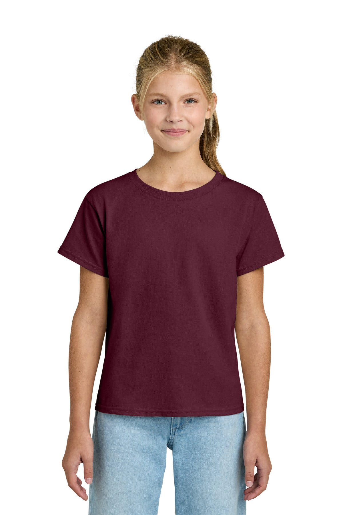 Custom Embroidered or DTF Printed - Gildan ® Youth Light Cotton Tee 3000B