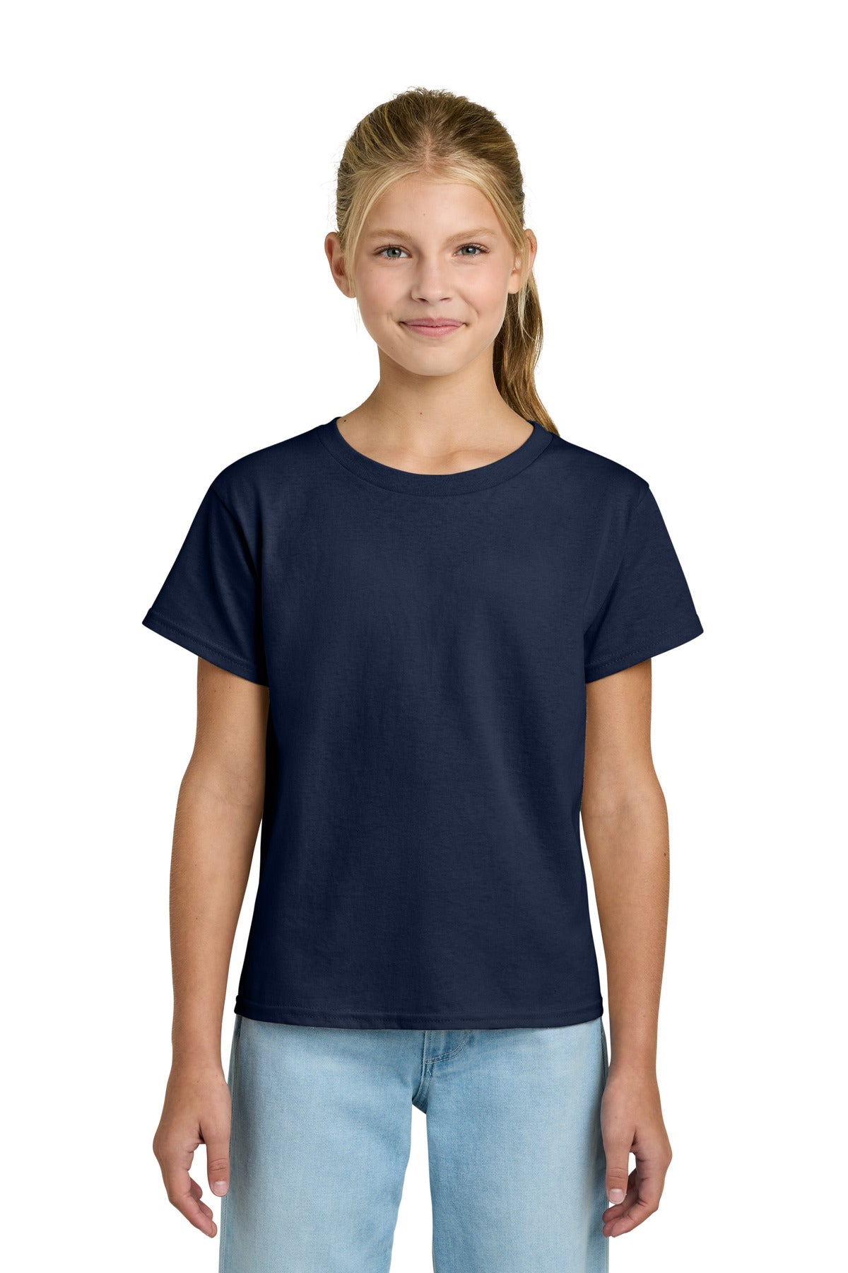Custom Embroidered or DTF Printed - Gildan ® Youth Light Cotton Tee 3000B