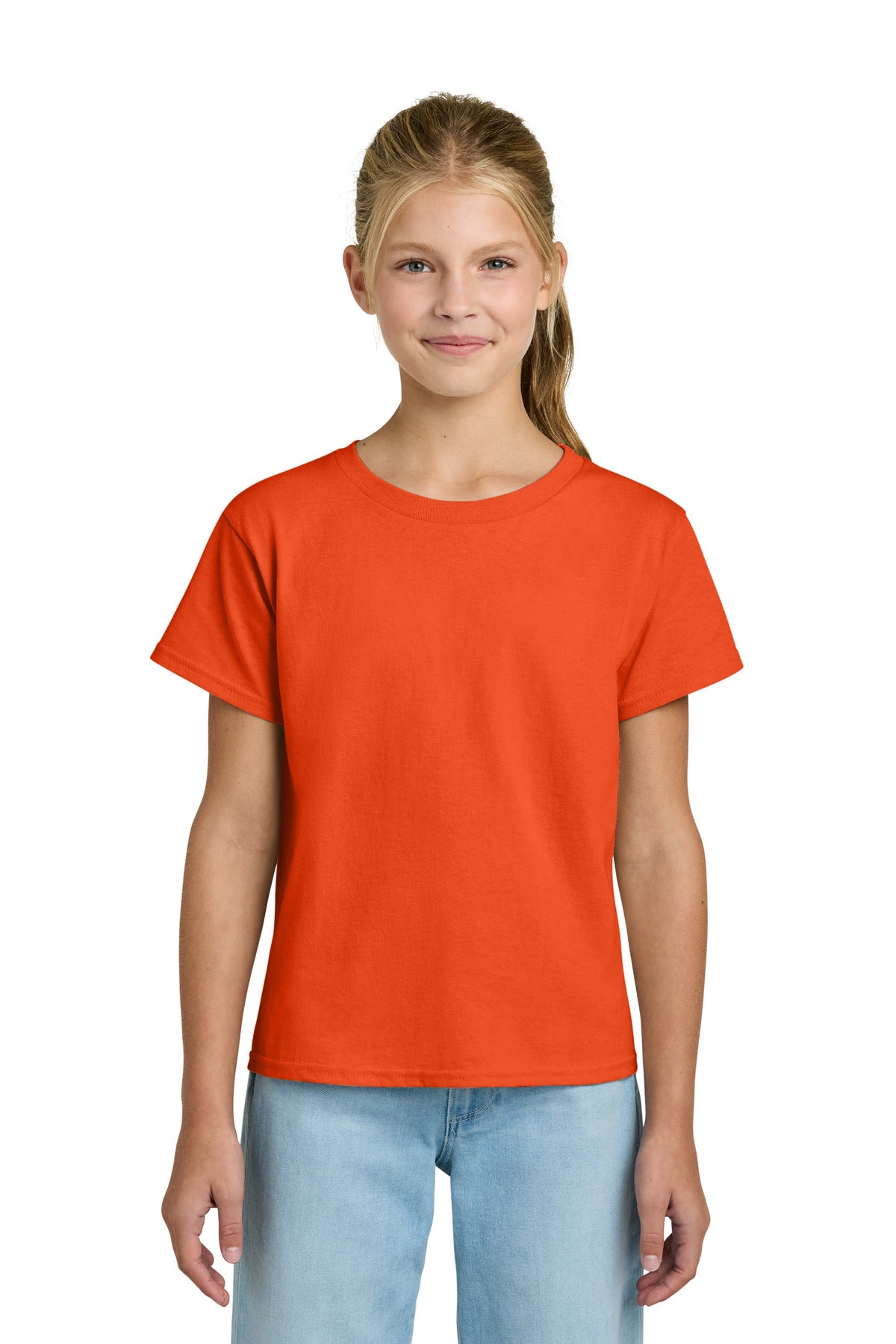 Custom Embroidered or DTF Printed - Gildan ® Youth Light Cotton Tee 3000B