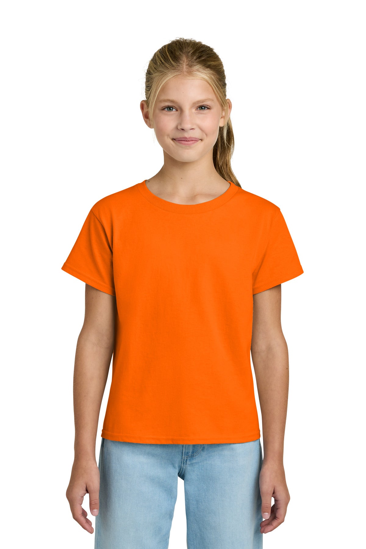 Custom Embroidered or DTF Printed - Gildan ® Youth Light Cotton Tee 3000B