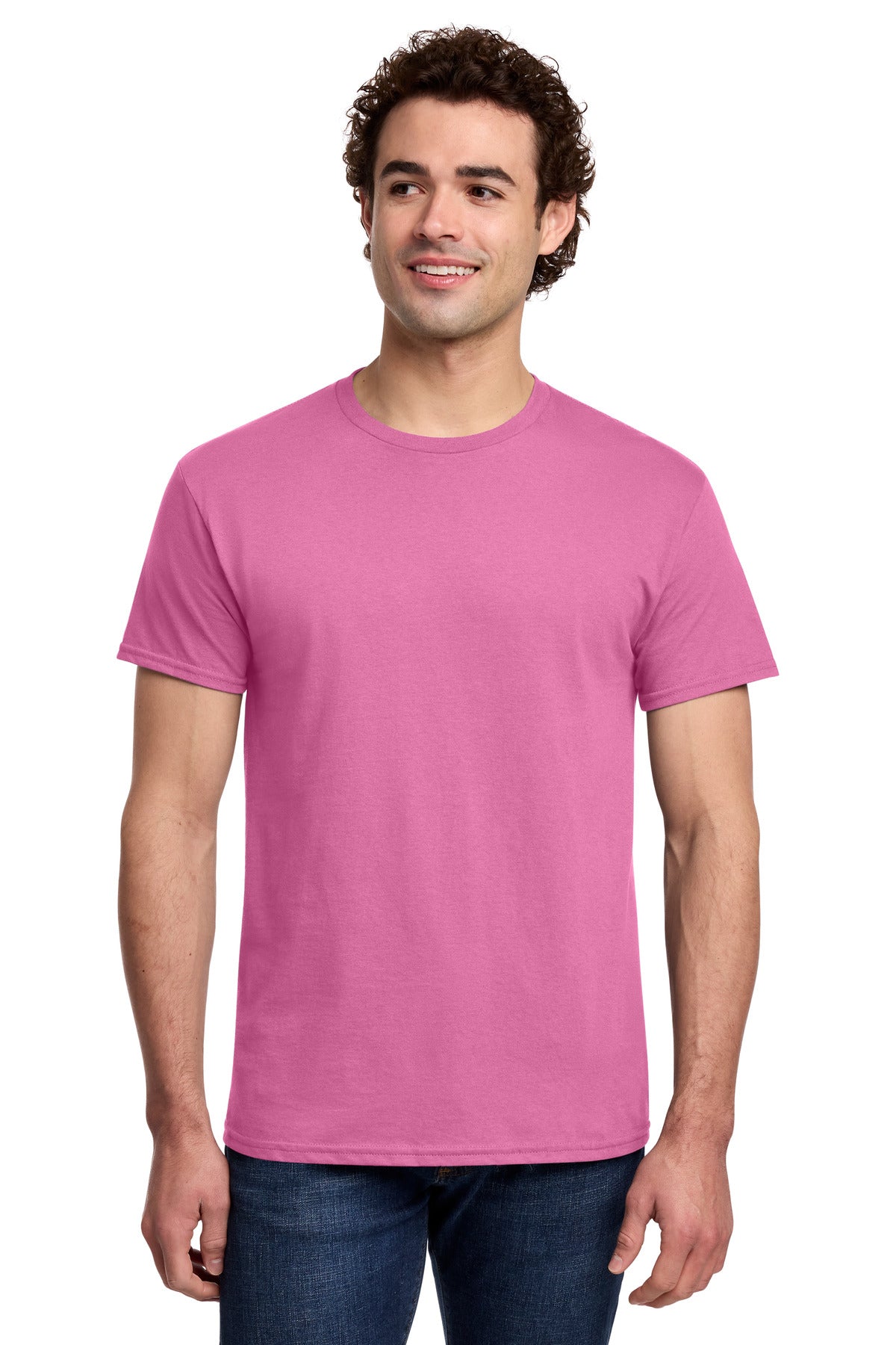 Custom Embroidered or DTF Printed - Gildan ® Light Cotton Tee 3000