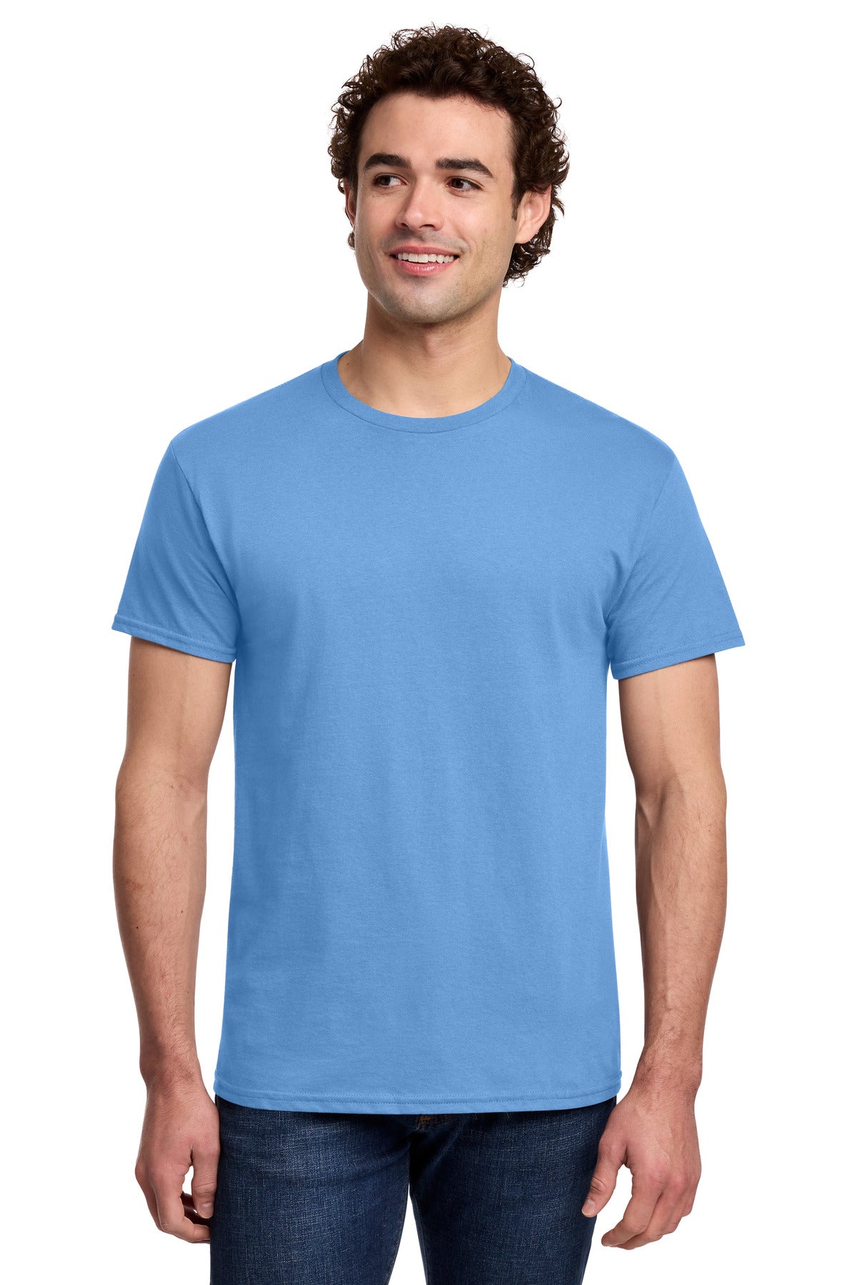 Custom Embroidered or DTF Printed - Gildan ® Light Cotton Tee 3000