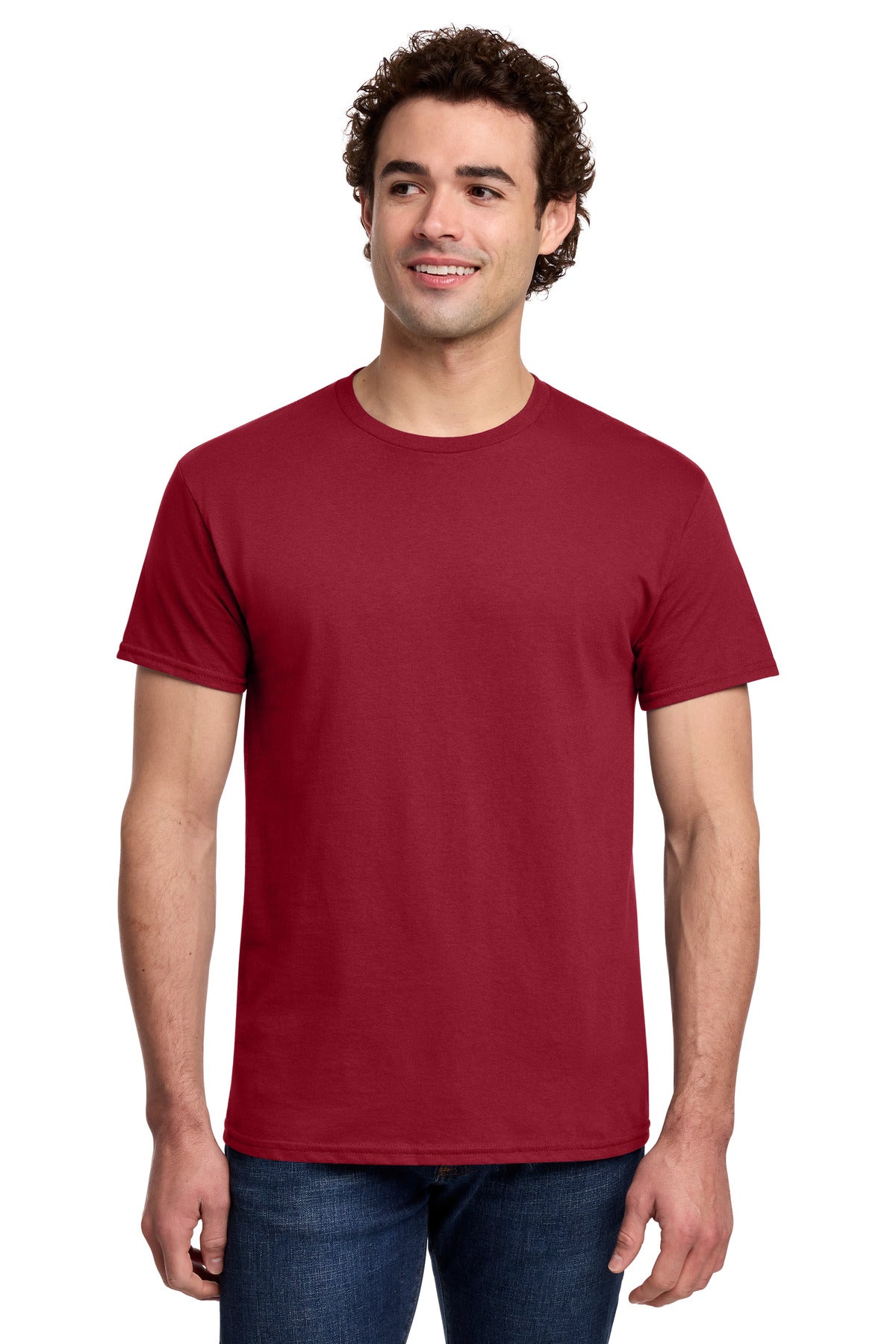 Custom Embroidered or DTF Printed - Gildan ® Light Cotton Tee 3000