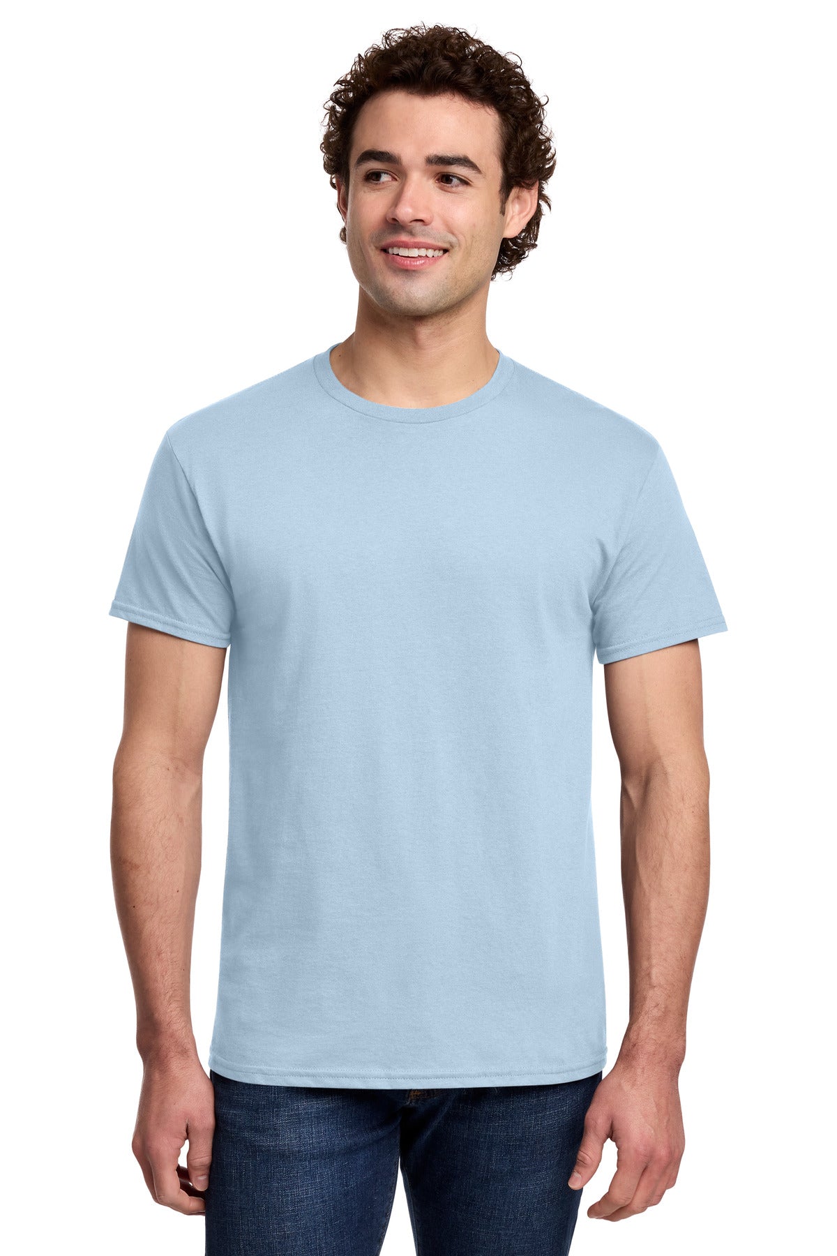 Custom Embroidered or DTF Printed - Gildan ® Light Cotton Tee 3000