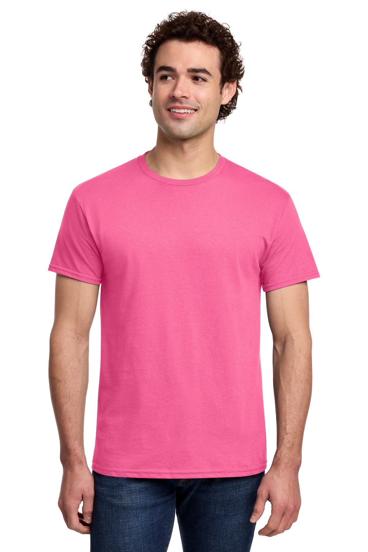 Custom Embroidered or DTF Printed - Gildan ® Light Cotton Tee 3000