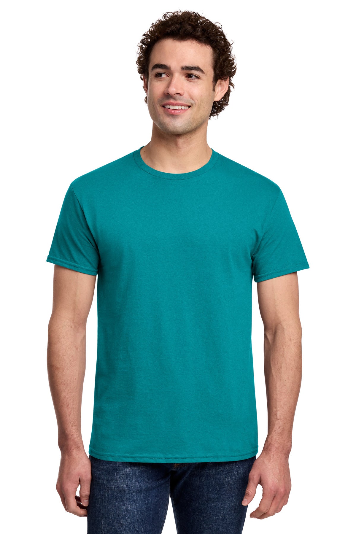 Custom Embroidered or DTF Printed - Gildan ® Light Cotton Tee 3000
