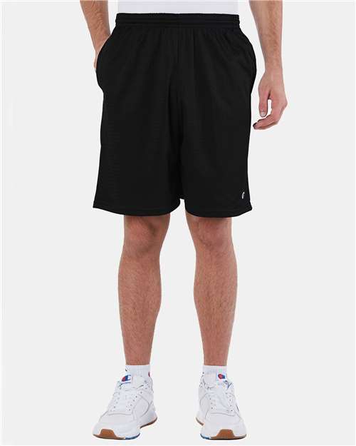 Custom Embroidered - Champion - Unisex Polyester Mesh 9" Shorts with Pockets - S162