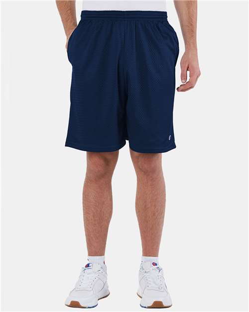 Custom Embroidered - Champion - Unisex Polyester Mesh 9" Shorts with Pockets - S162