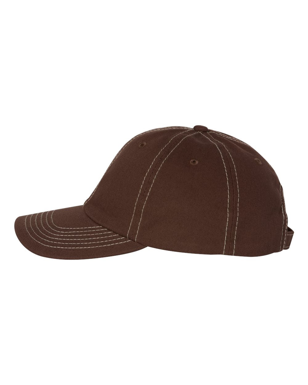 Custom Embroidered Dad Hats - 100% Cotton 6-Panel Twill Cap with Adjustable Enclosure.