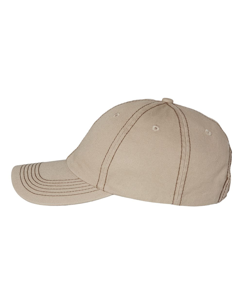 Custom Embroidered Dad Hats - 100% Cotton 6-Panel Twill Cap with Adjustable Enclosure.