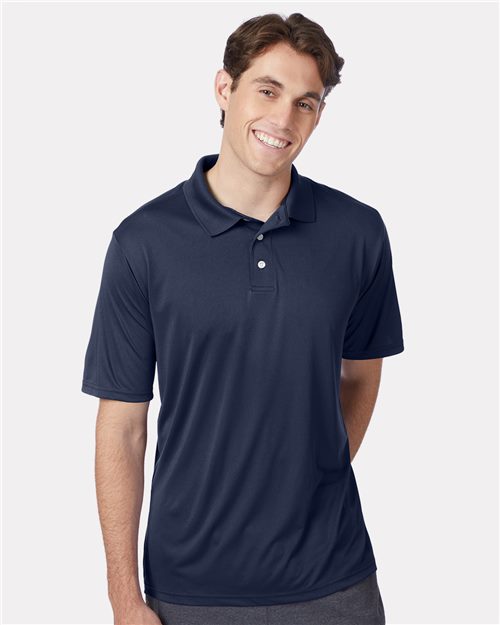 Custom Embroidered - Hanes - Men's Cool DRI® Polo - 4800