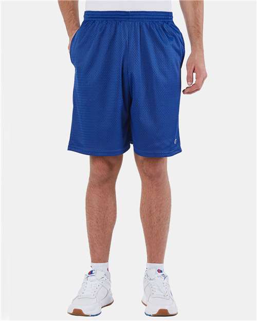Custom Embroidered - Champion - Unisex Polyester Mesh 9" Shorts with Pockets - S162
