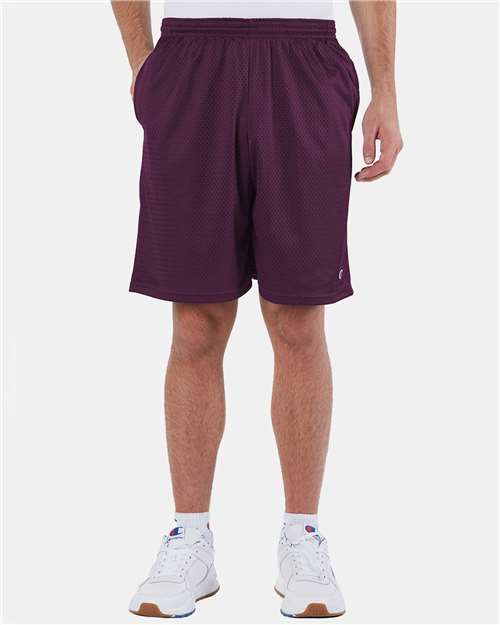 Custom Embroidered - Champion - Unisex Polyester Mesh 9" Shorts with Pockets - S162