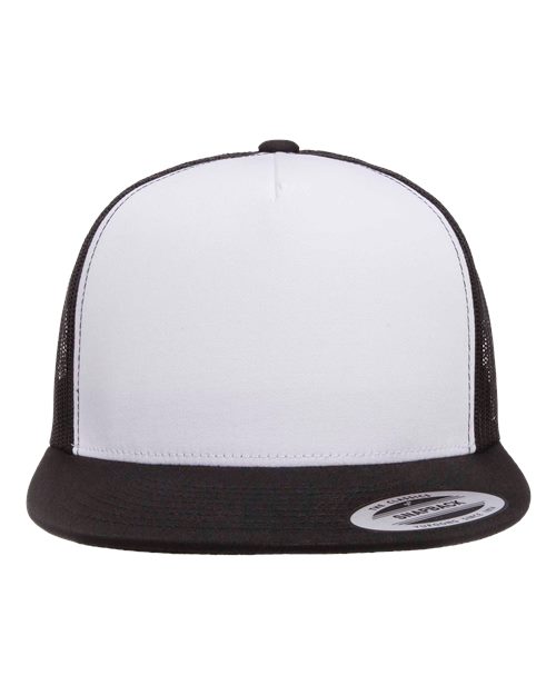 Custom Embroidered - YP Classics - Classic Five-Panel Trucker Cap - 6006