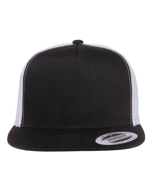 Custom Embroidered - YP Classics - Classic Five-Panel Trucker Cap - 6006