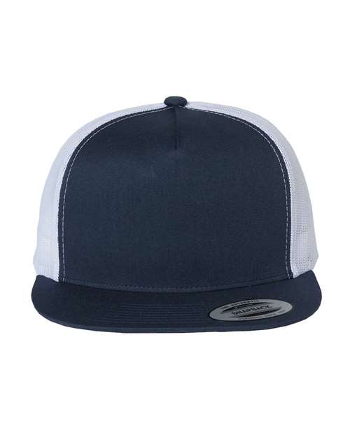 Custom Embroidered - YP Classics - Classic Five-Panel Trucker Cap - 6006
