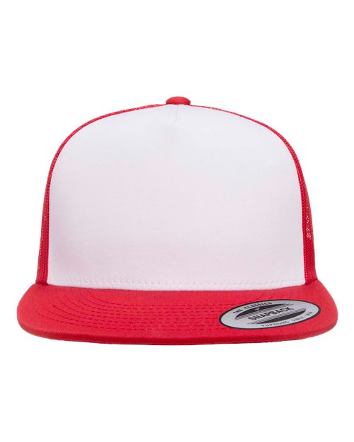Custom Embroidered - YP Classics - Classic Five-Panel Trucker Cap - 6006