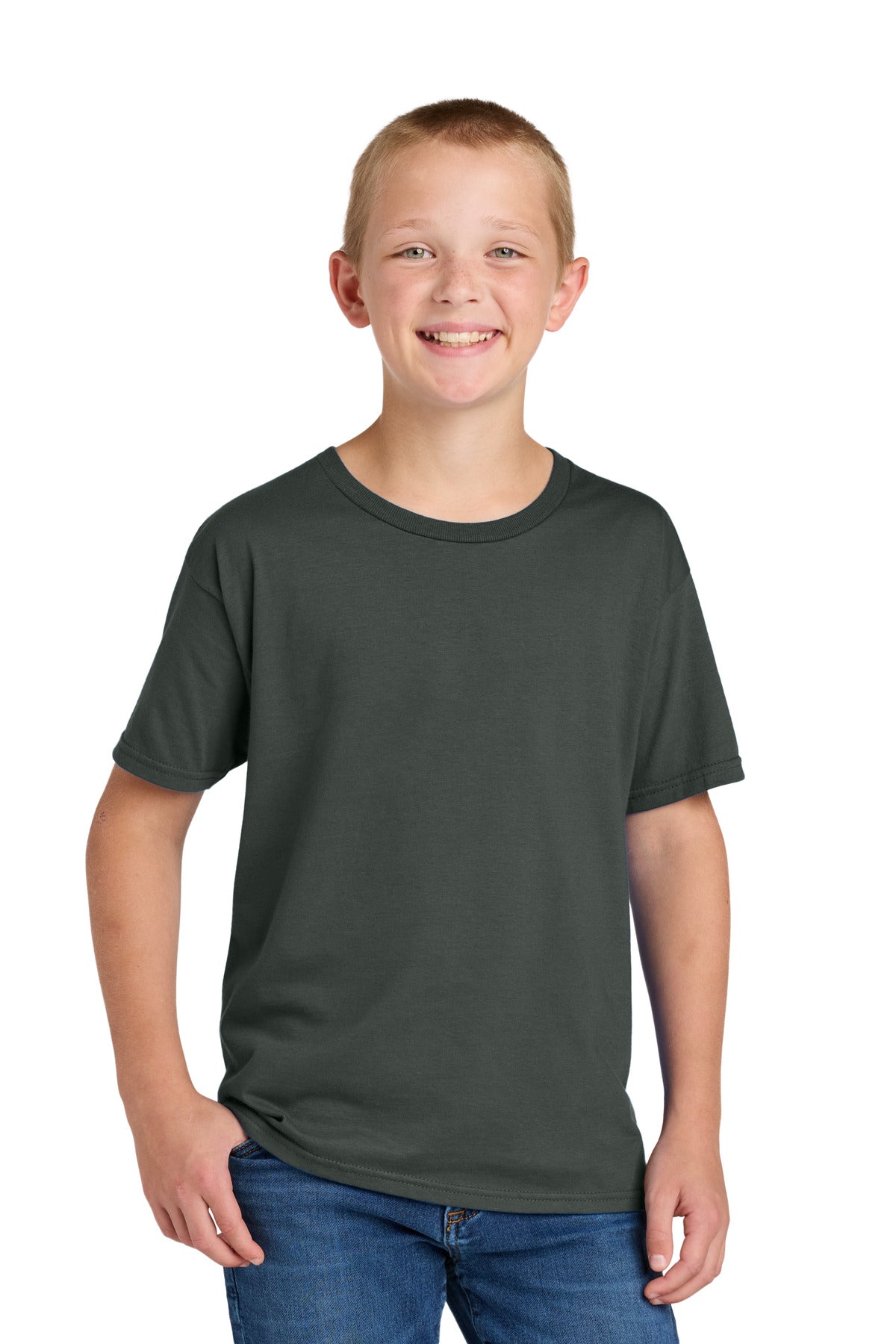 Custom Embroidery or DTF Print - Jerzees Classics ™ Youth Cotton T-Shirt 363Y