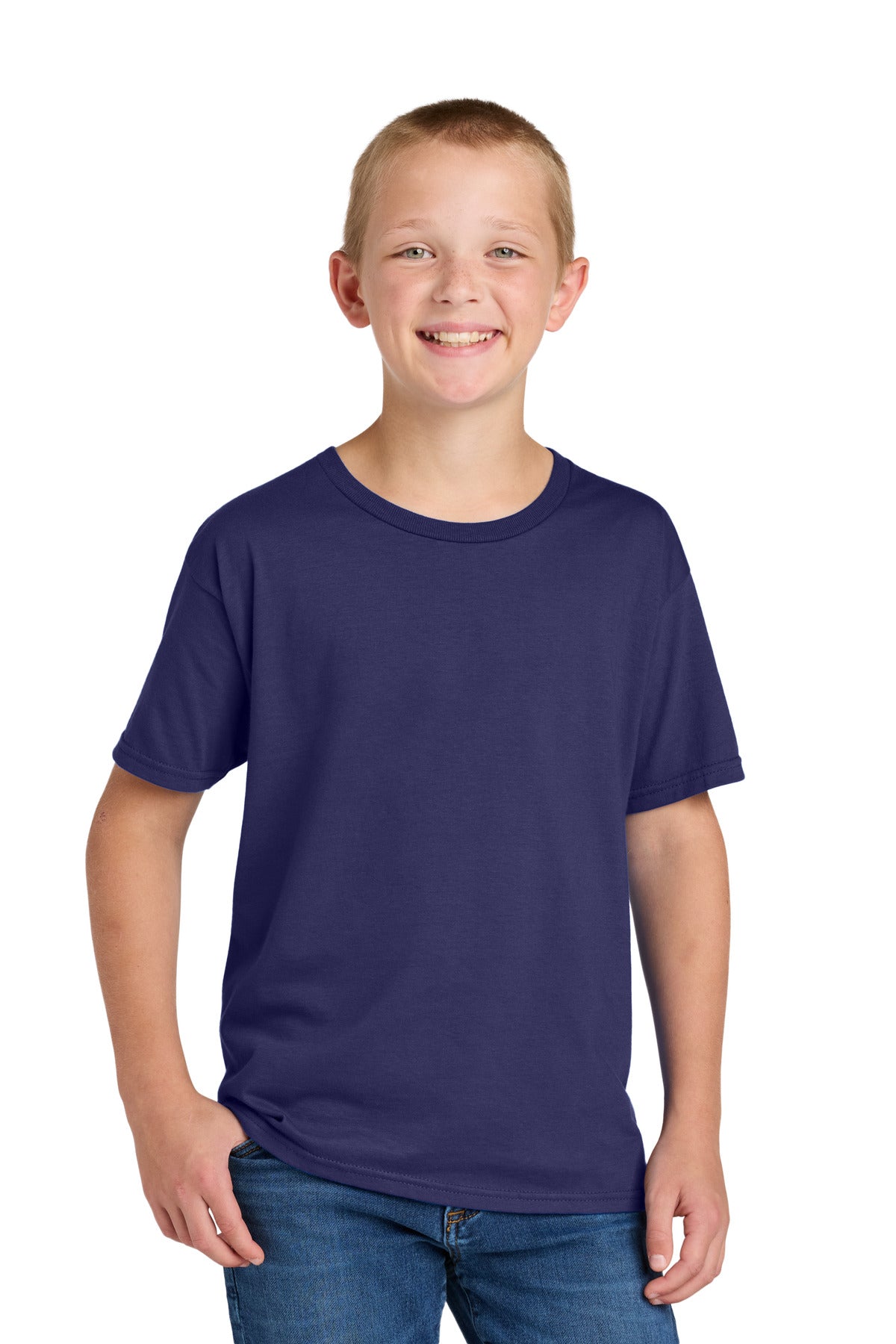 Custom Embroidery or DTF Print - Jerzees Classics ™ Youth Cotton T-Shirt 363Y