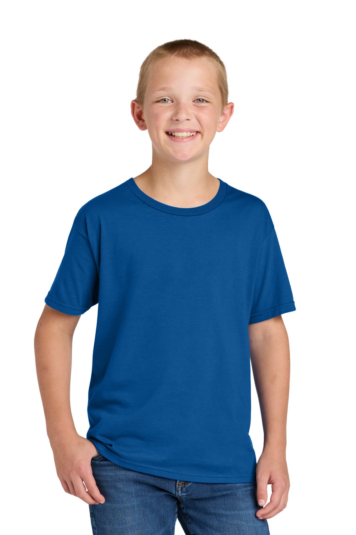 Custom Embroidery or DTF Print - Jerzees Classics ™ Youth Cotton T-Shirt 363Y