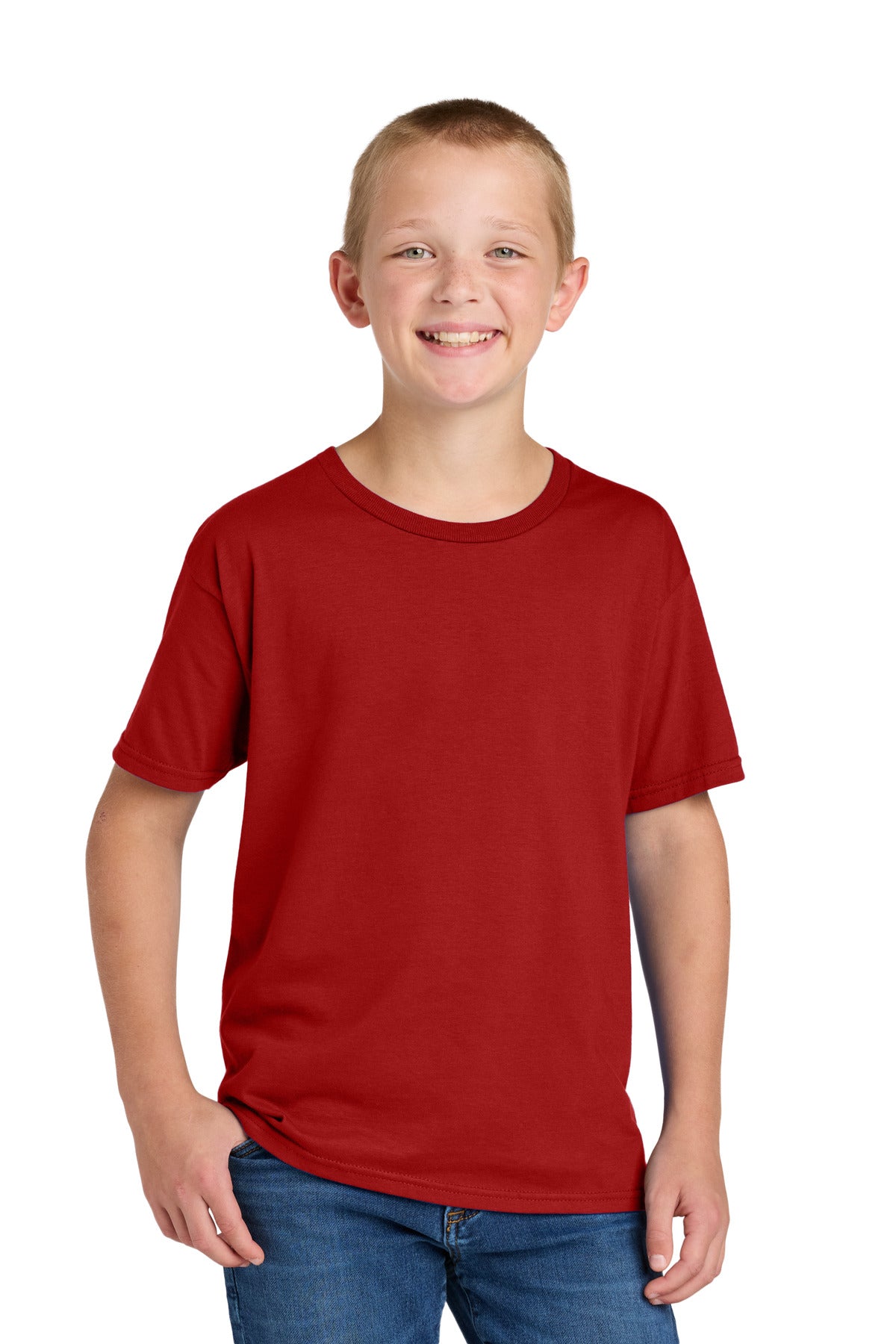 Custom Embroidery or DTF Print - Jerzees Classics ™ Youth Cotton T-Shirt 363Y