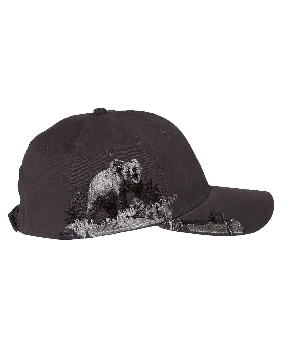 Custom Embroidery - DRI DUCK - Grizzly Bear Cap - 3319
