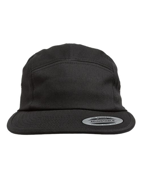 Custom Embroidered - YP Classics - Classic Jockey Flat Bill Cap - 7005