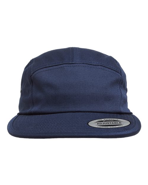 Custom Embroidered - YP Classics - Classic Jockey Flat Bill Cap - 7005