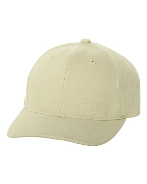 Custom Embroidered - YP Classics - Structured Brushed Twill Cap - 6363V