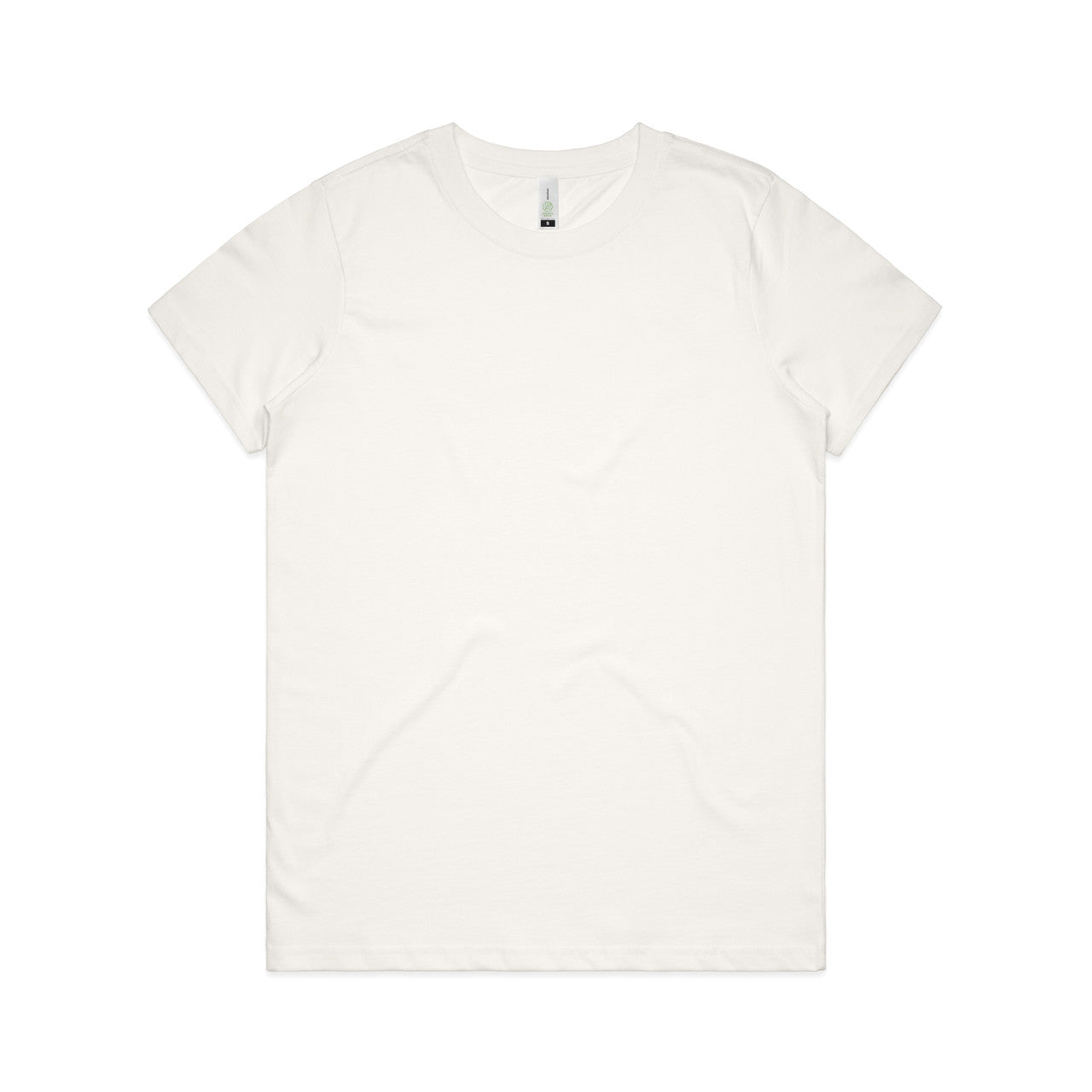 Custom Embroidered or DTF Printed - Wo's Maple Organic Tee | 4001G