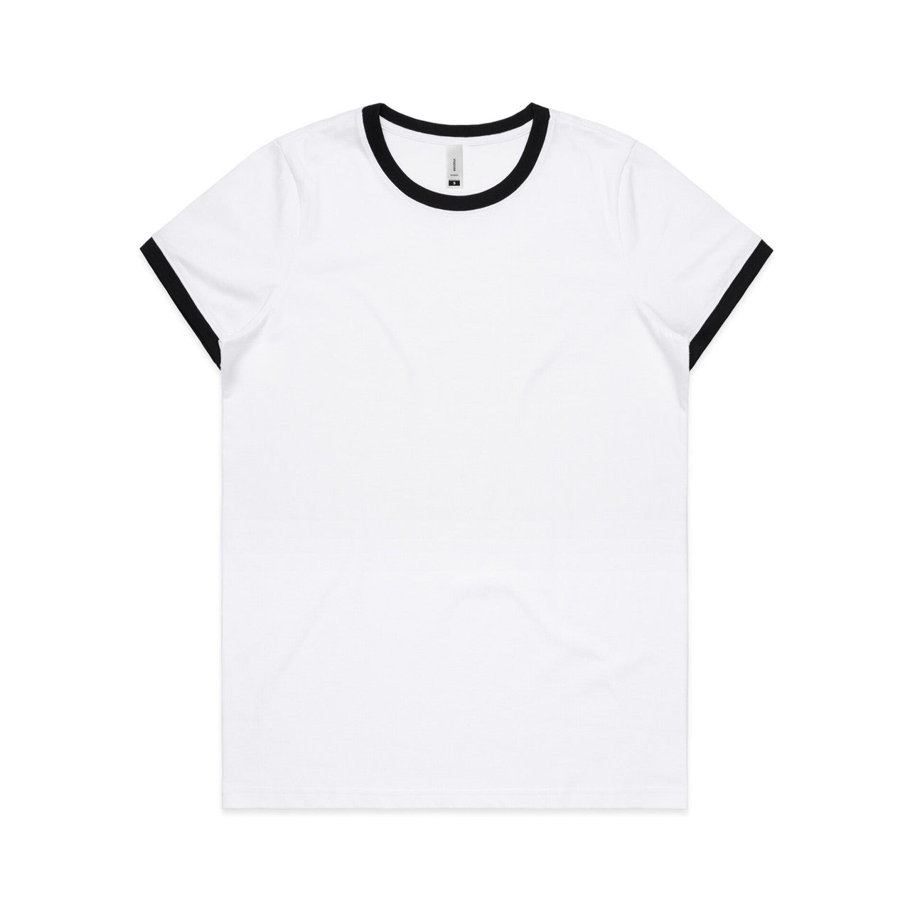 Custom Embroidered or DTF Printed - Wo's Maple Ringer Tee | 4053