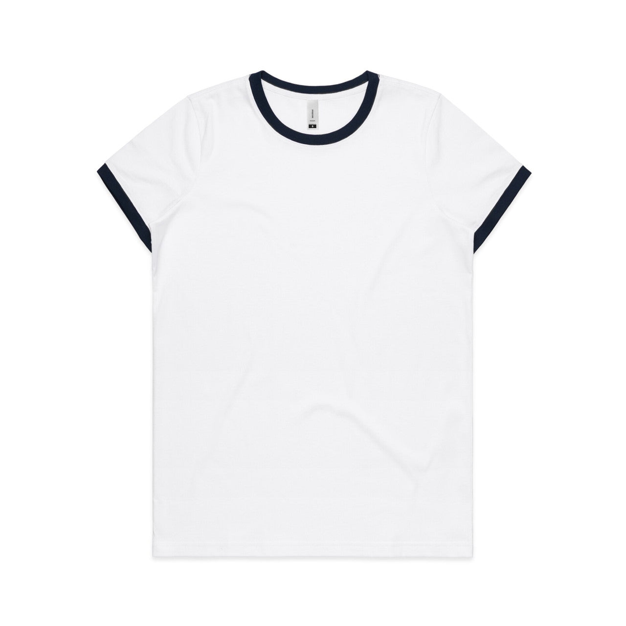 Custom Embroidered or DTF Printed - Wo's Maple Ringer Tee | 4053