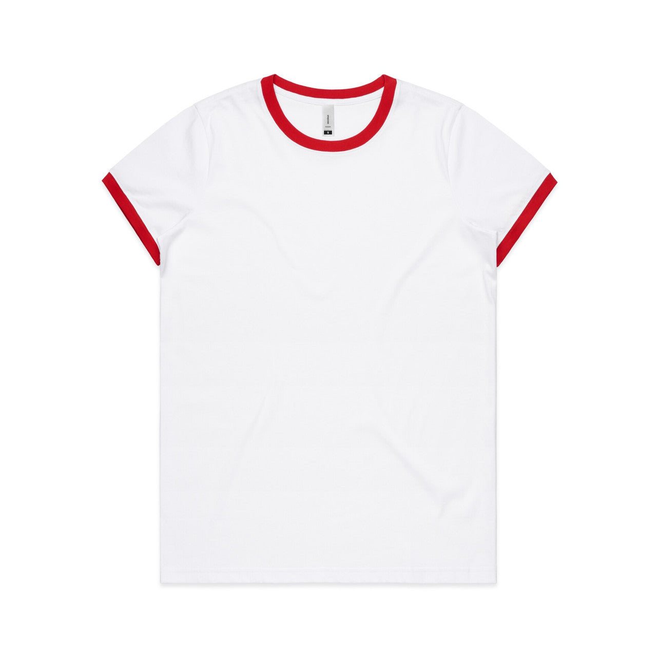 Custom Embroidered or DTF Printed - Wo's Maple Ringer Tee | 4053