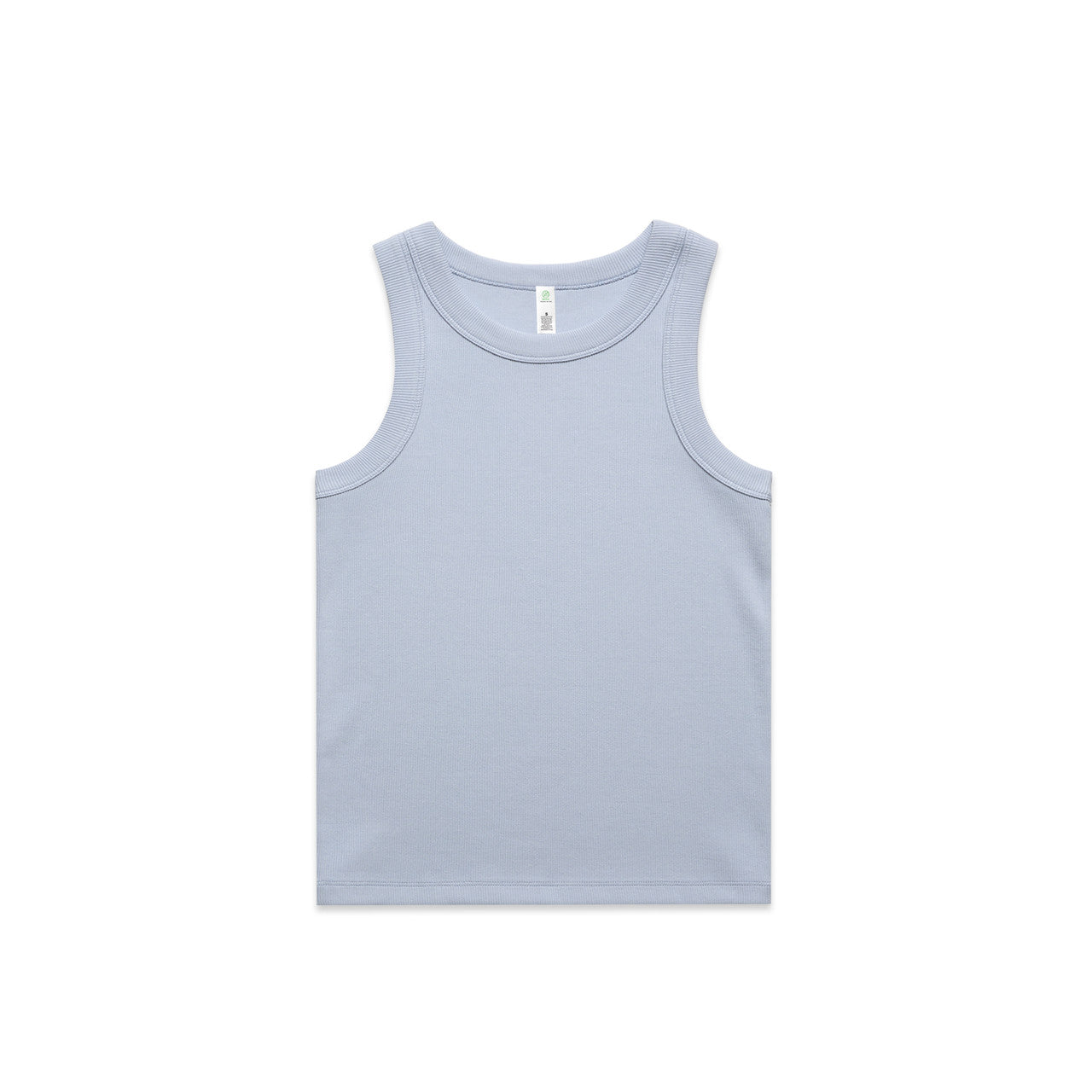 Custom Embroidered or DTF Printed - Wo's Organic Rib Tank | 4063G